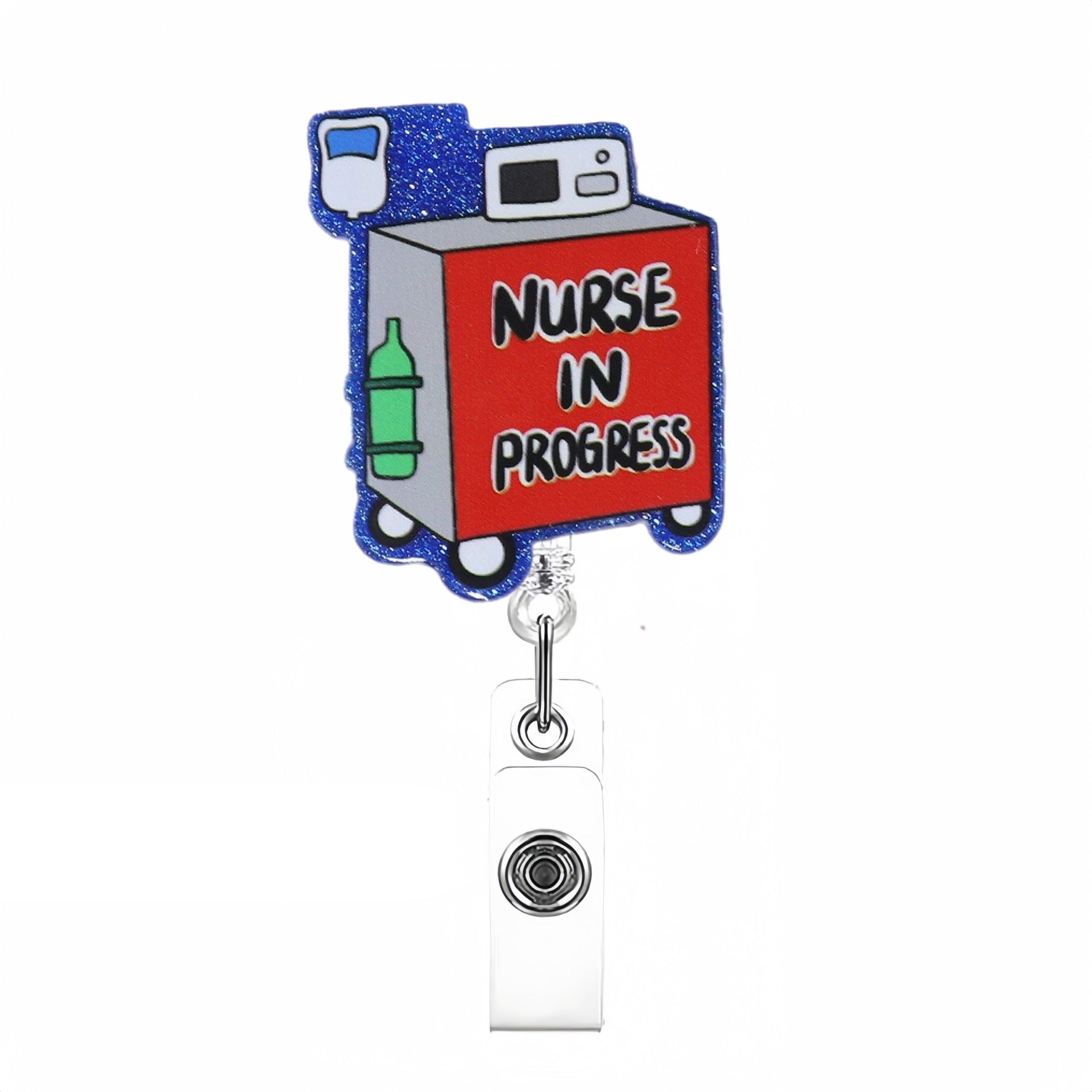 Wholesale Acrylic Medical Student DIY Retractable Keychain
